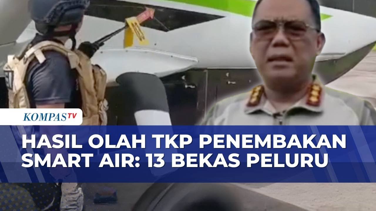 Polisi Ungkap Kronologi-Olah TKP Penembakan Smart Air Tewaskan Pilot & Kopilot di Papua Selatan