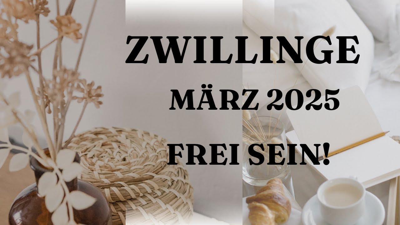 ZWILLINGE Tarot | MÄRZ 2025 | FREI SEIN! RAUS AUS DEM TROTT!