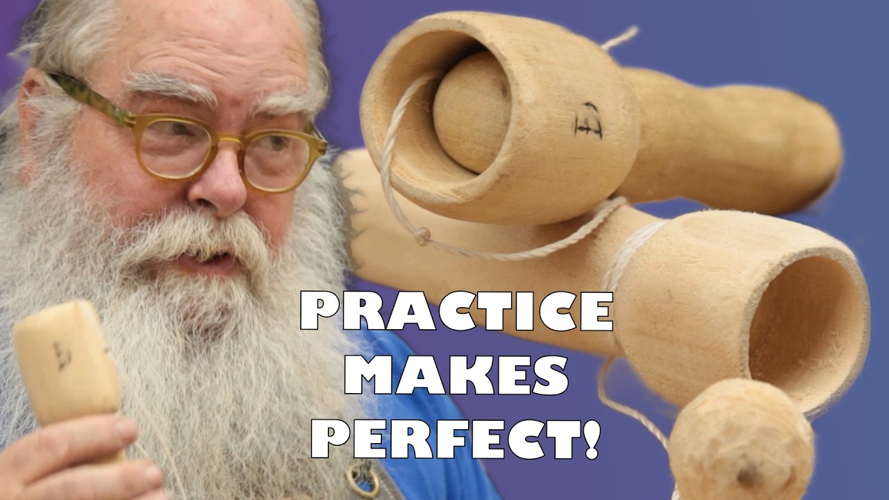 Mr. Bryant Carves a Cup and Ball Toy