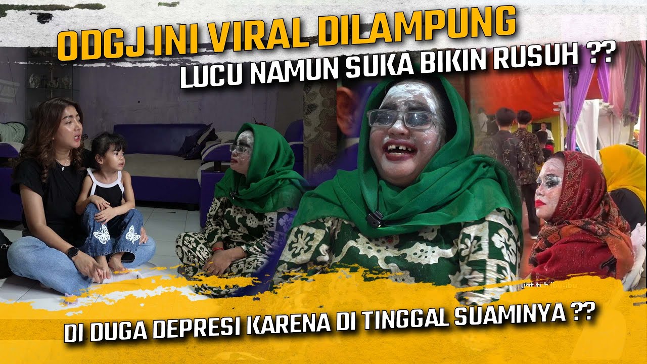 ODGJ INI VIRAL DI LAMPUNG ?? LUCU NAMUN SERING BIKIN RUSUH WARGA ??