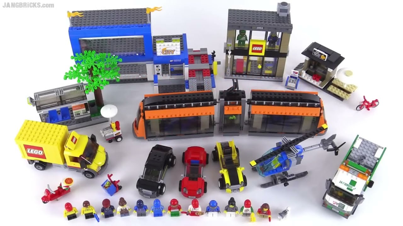 🔄 LEGO 2015 City Square review! 60097 re upload