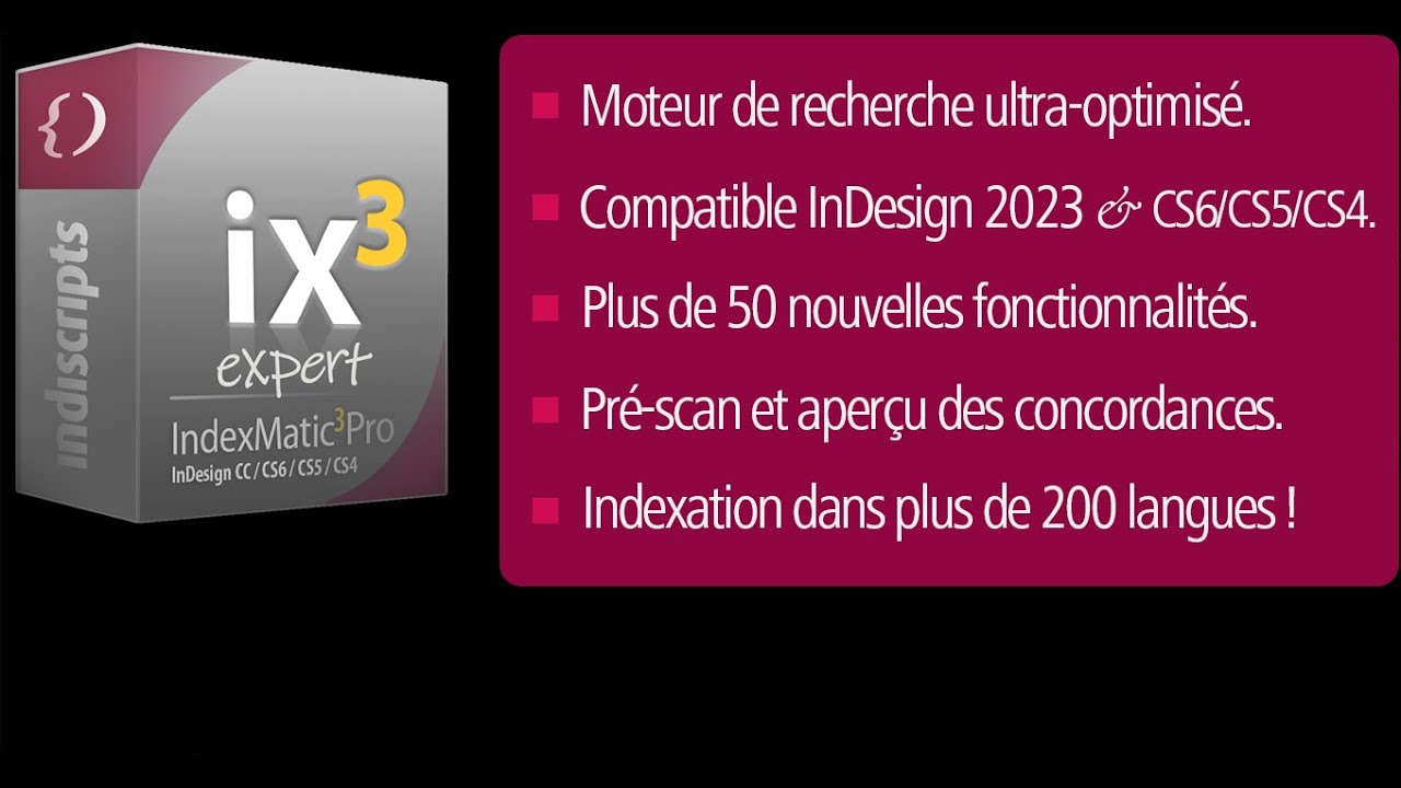 Tutoriel IndexMatic3 (FR) — Prise en main