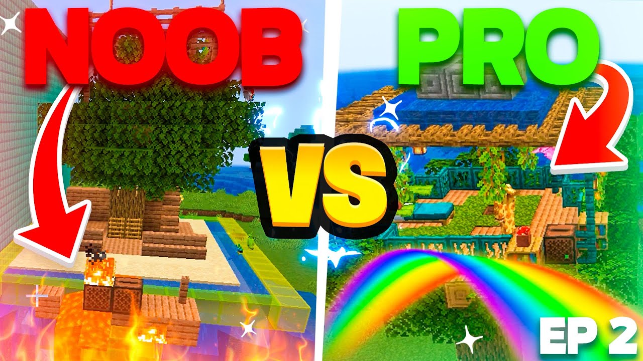 Noob BURNS DOWN His Treehouse in Minecraft!! Noob Vs Aphmau Pro Part 2