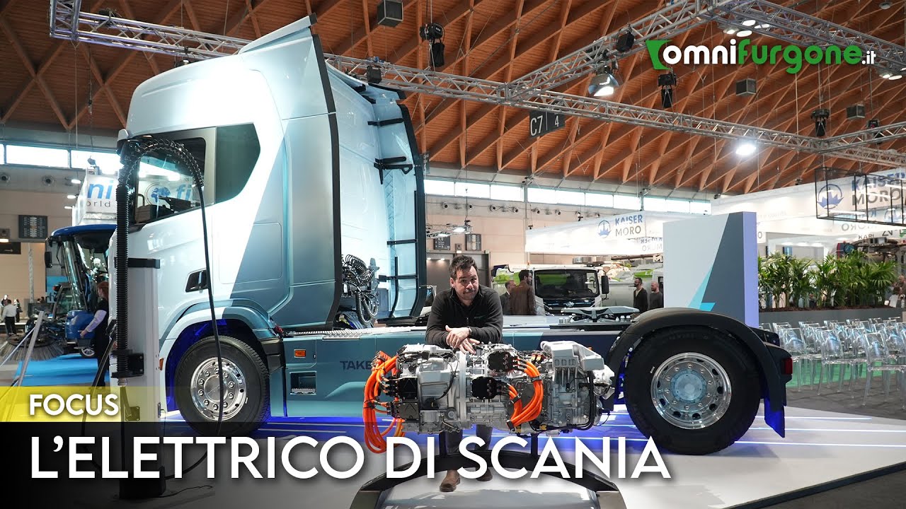 Con SCANIA il camion ELETTRICO è già una realtà