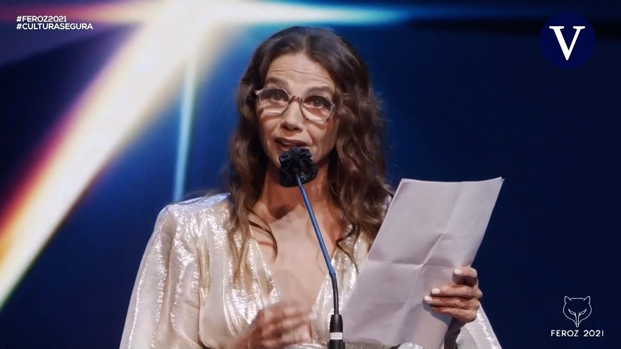 Victoria Abril se disculpa por sus polémicas palabras sobre la pandemia en los premios Feroz