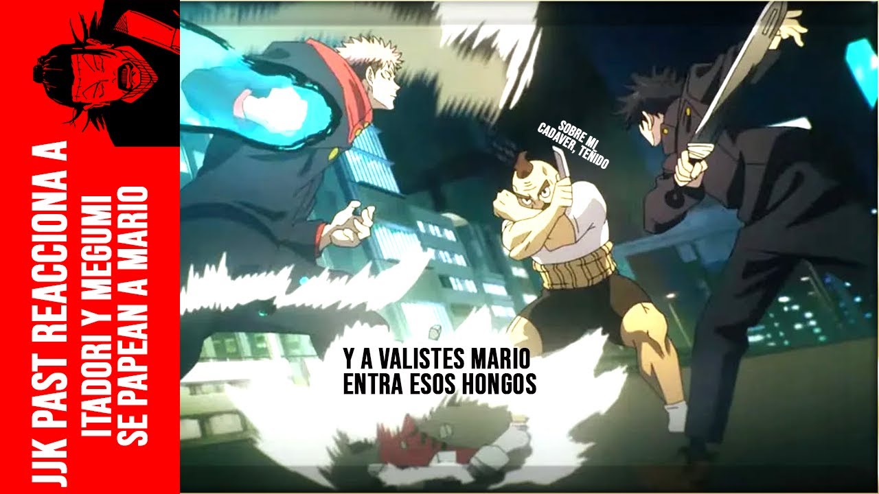 jujutsu kaisen del pasado reacciona a Itadori y Fushiguro papean a un Viejo @judaiidremuru