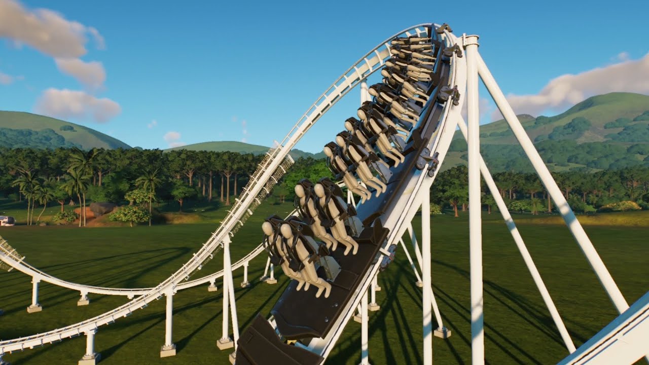 Surf Coaster Offride Planet Coaster 2 (made by Javiscool)