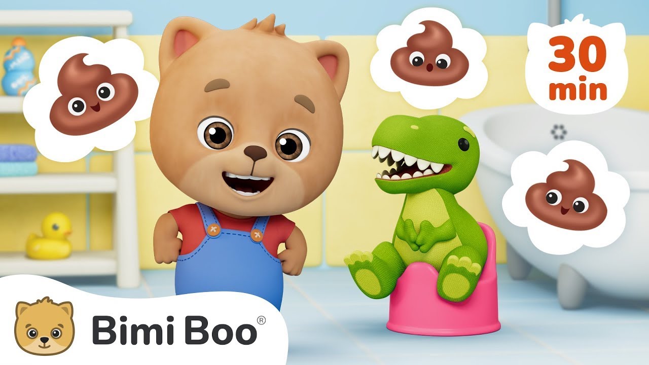 🚽 Potty Training Song + 30 Mins of Kids Music | Bimi Boo Kids Songs and Nursery Rhymes