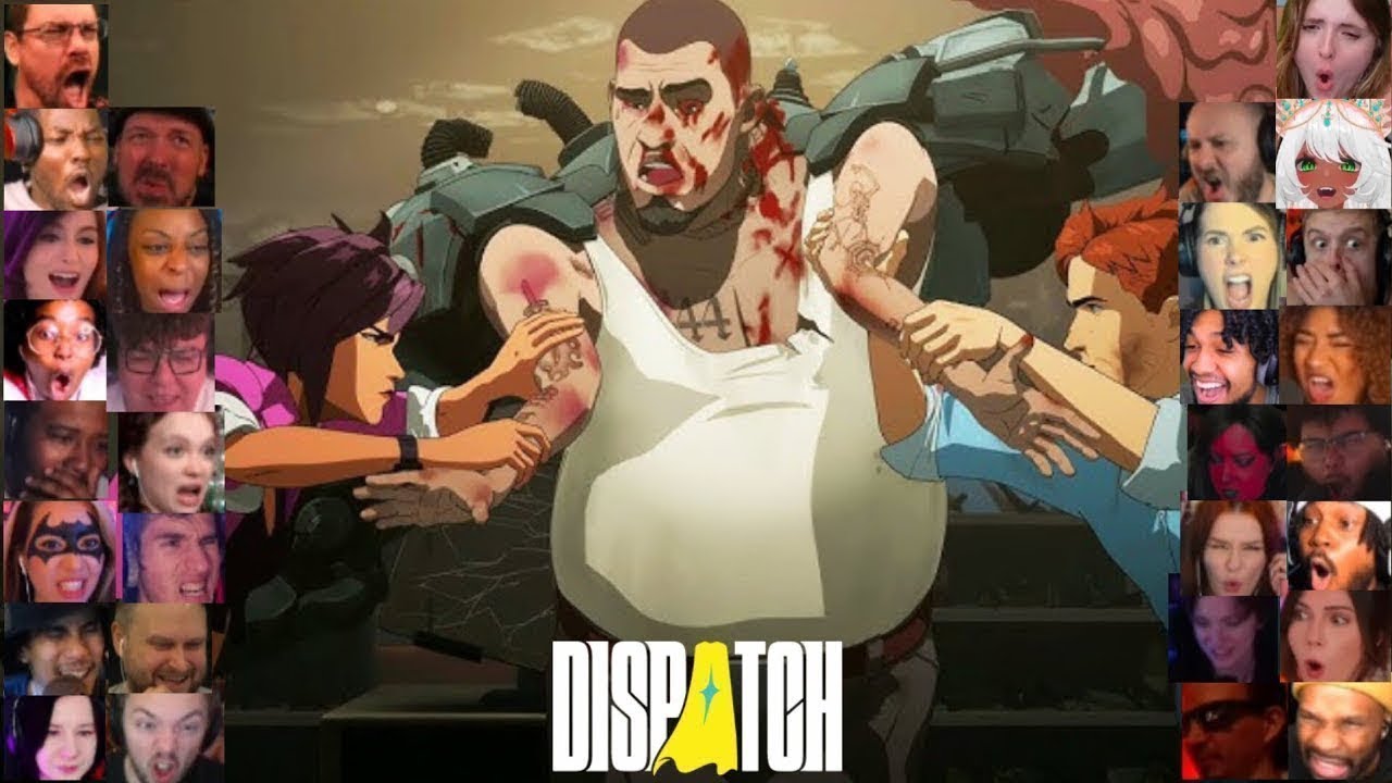 Gamers Reaction to Bar Fight Scene in Dispatch 