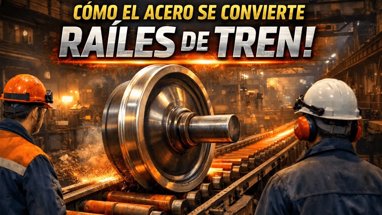 La Franja de Acero que Sostiene Cientos de Toneladas a 160 km/h — Y Nunca Te Diste Cuenta