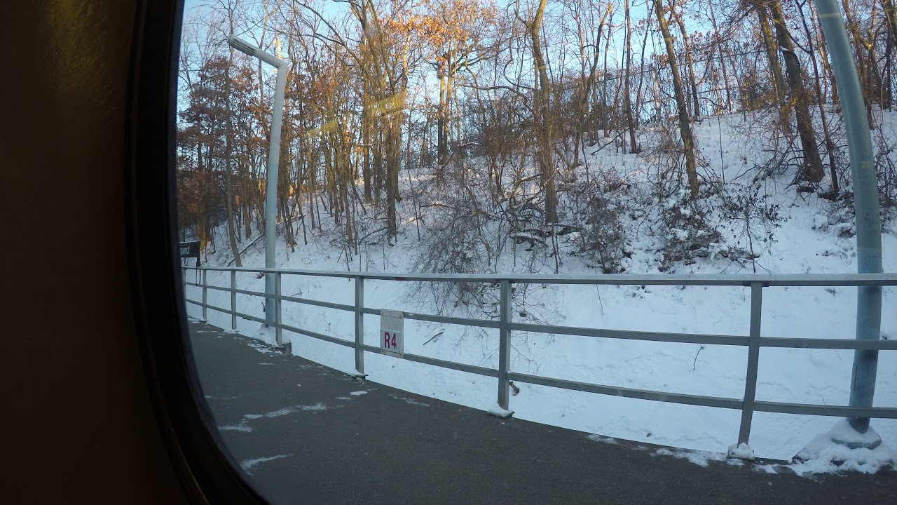 ⁴ᴷ Staten Island Railway: Tottenville to St. George Full Ride - Side Window View