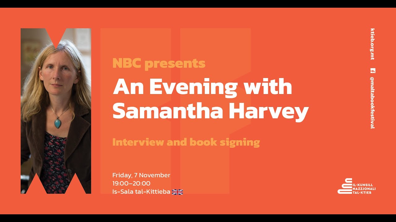 An Evening with Samantha Harvey | Malta Book Festival 2025