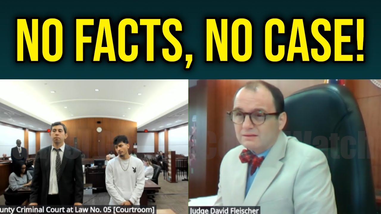 Prosecution Forgot One Key Piece of Information... Judge TOSSES CASE