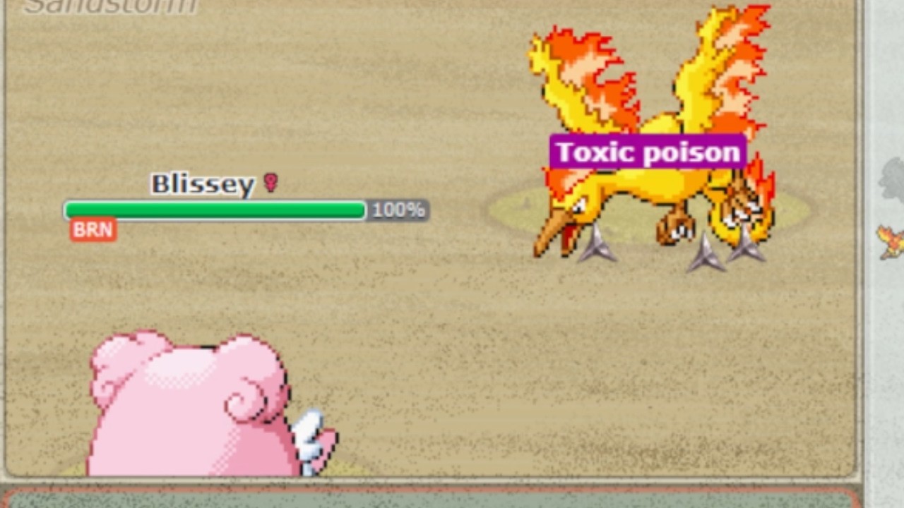 Moltres Will Never Threaten Blissey