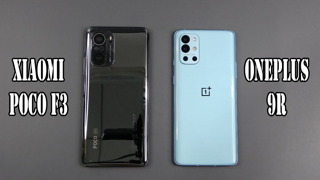 Poco F3 vs OnePlus 9R | SpeedTest and Camera comparison