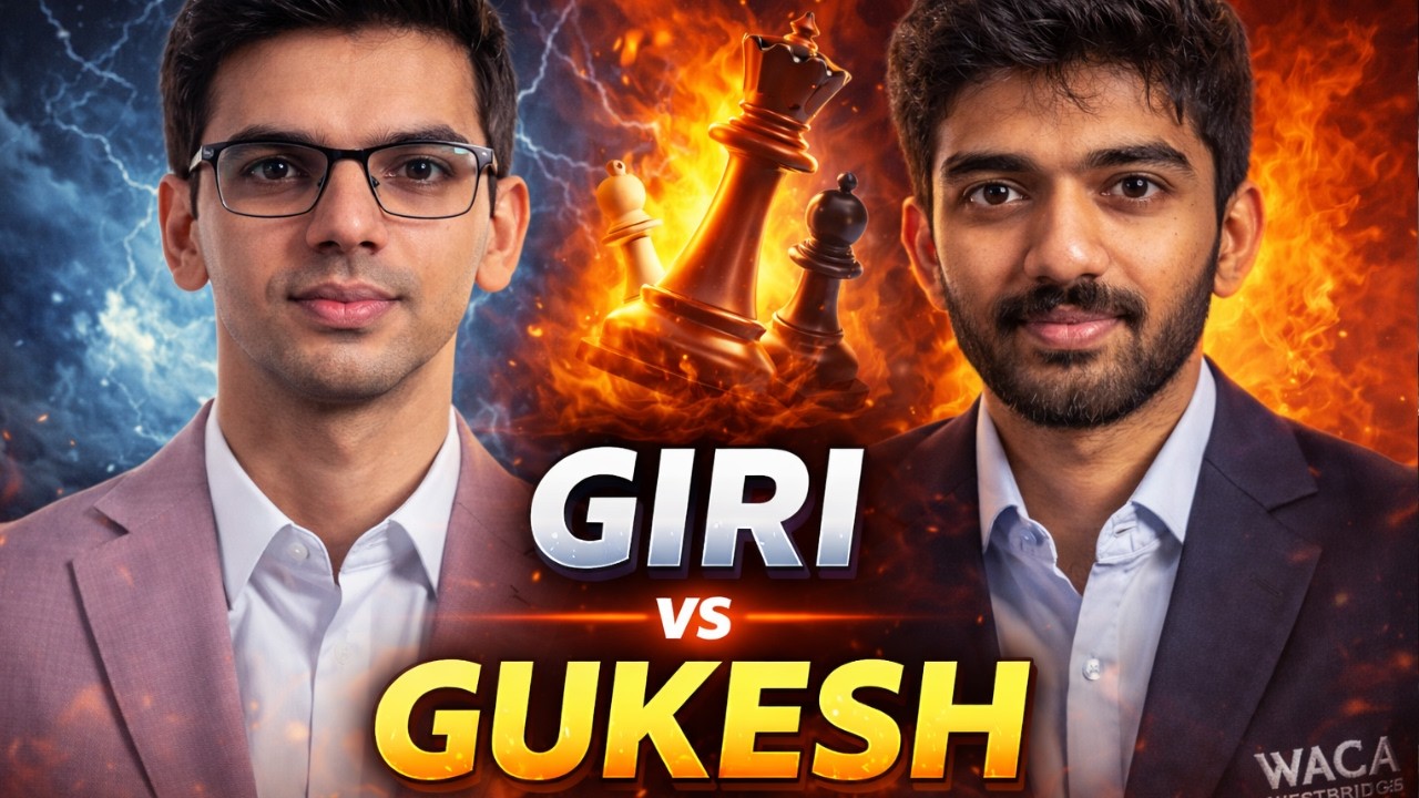 Legendární partie: Aniš Giri vs. Gukesh | Tata Steel Wijk aan Zee 2023
