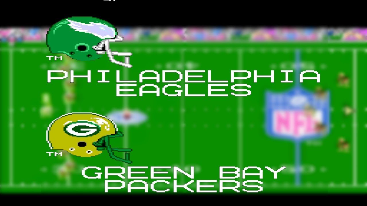 Philadelphia Eagles at Green Bay Packers - Week 1 | 1991 NFL Season Simulation | Tecmo Bowl (NES)