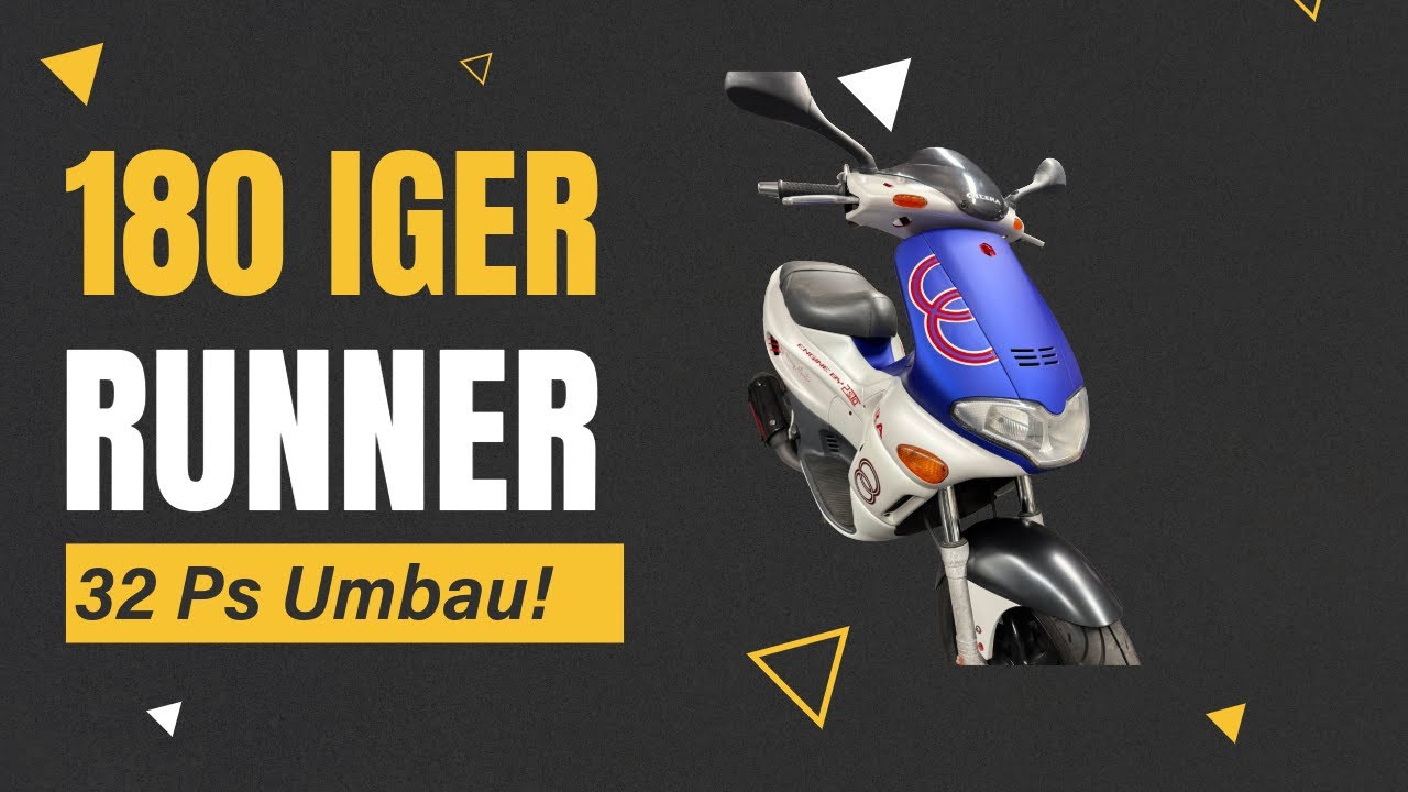 Gilera Runner 180 explodiert !! Runner mit Reso!!
