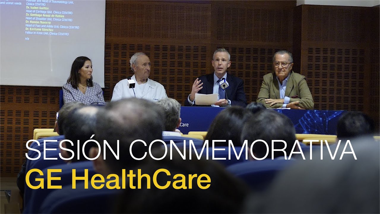Sesi&oacute;n Conmemorativa Cl&iacute;nica CEMTRO I GE Healthcare - 25 a&ntilde;os de la mano