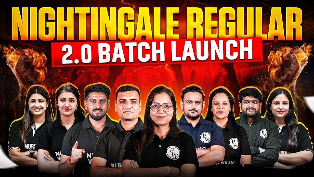 🚨 Nightingale Regular 2.0 🔥 AIIMS NORCET 11 Batch Launch 😱