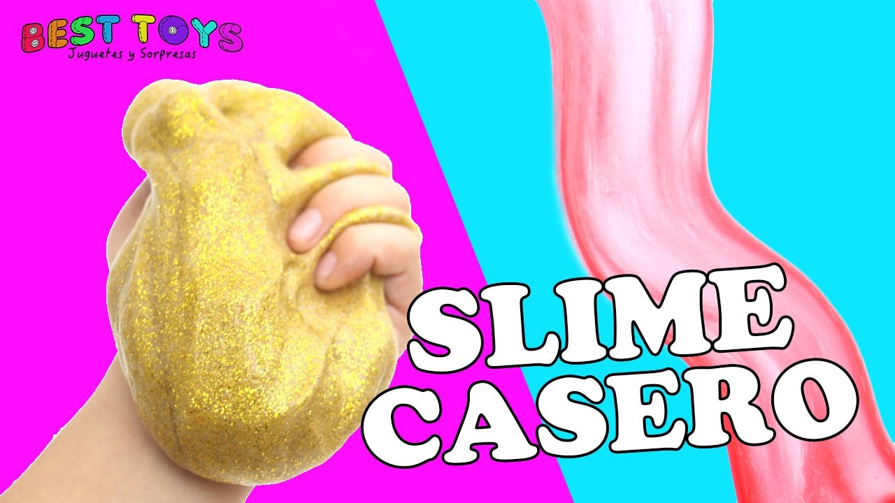 C&Oacute;MO HACER SLIME CASERO SIN B&Oacute;RAX | DIY BLANDIBLU PARA NI&Ntilde;OS