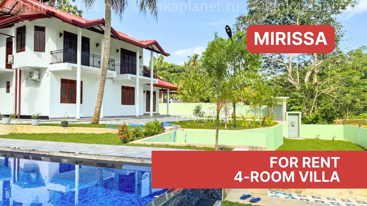 New villa for rent, Mirissa