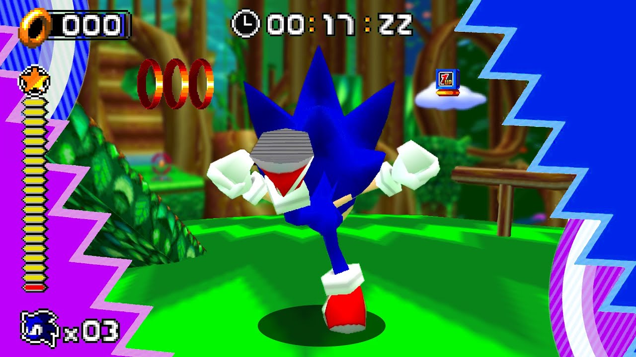A 3D Recreation of Sonic Rush