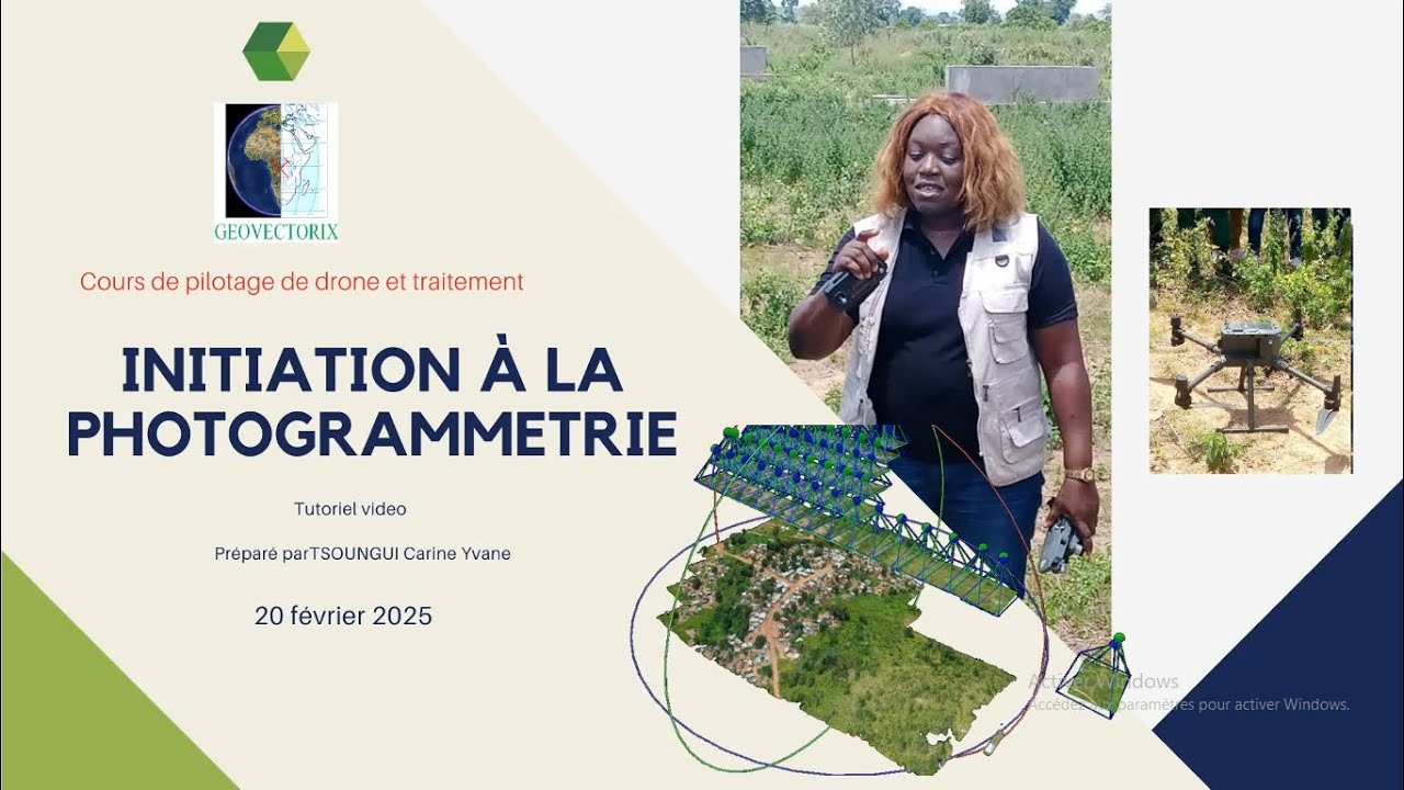 Photogrammetrie rapide avec pix4d mapper