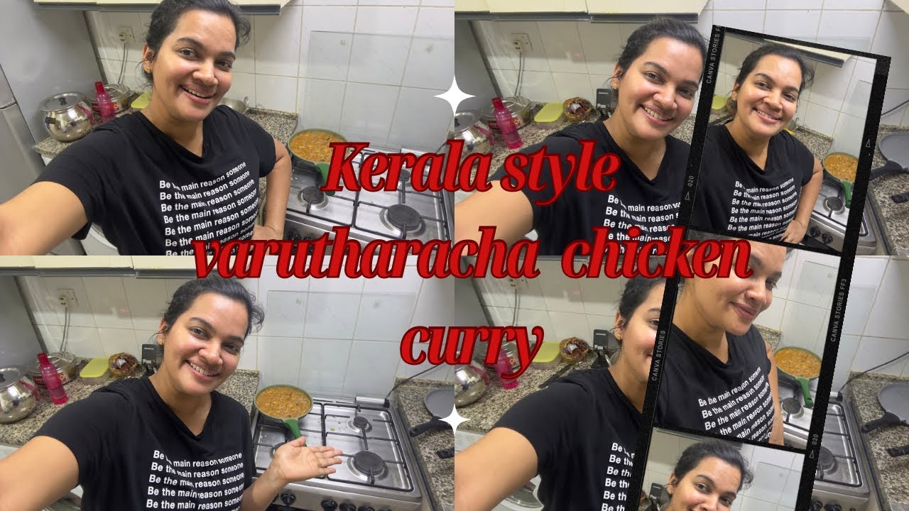Kerala style chicken 🐔 varutharachath | easy | home made