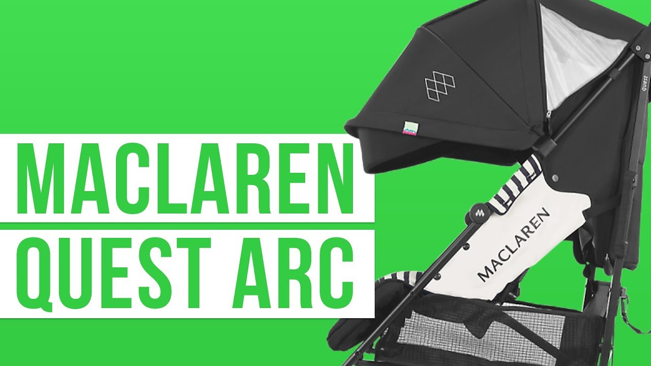 Maclaren Quest Arc 2019 | Детская коляска-зонтик | Полный обзор