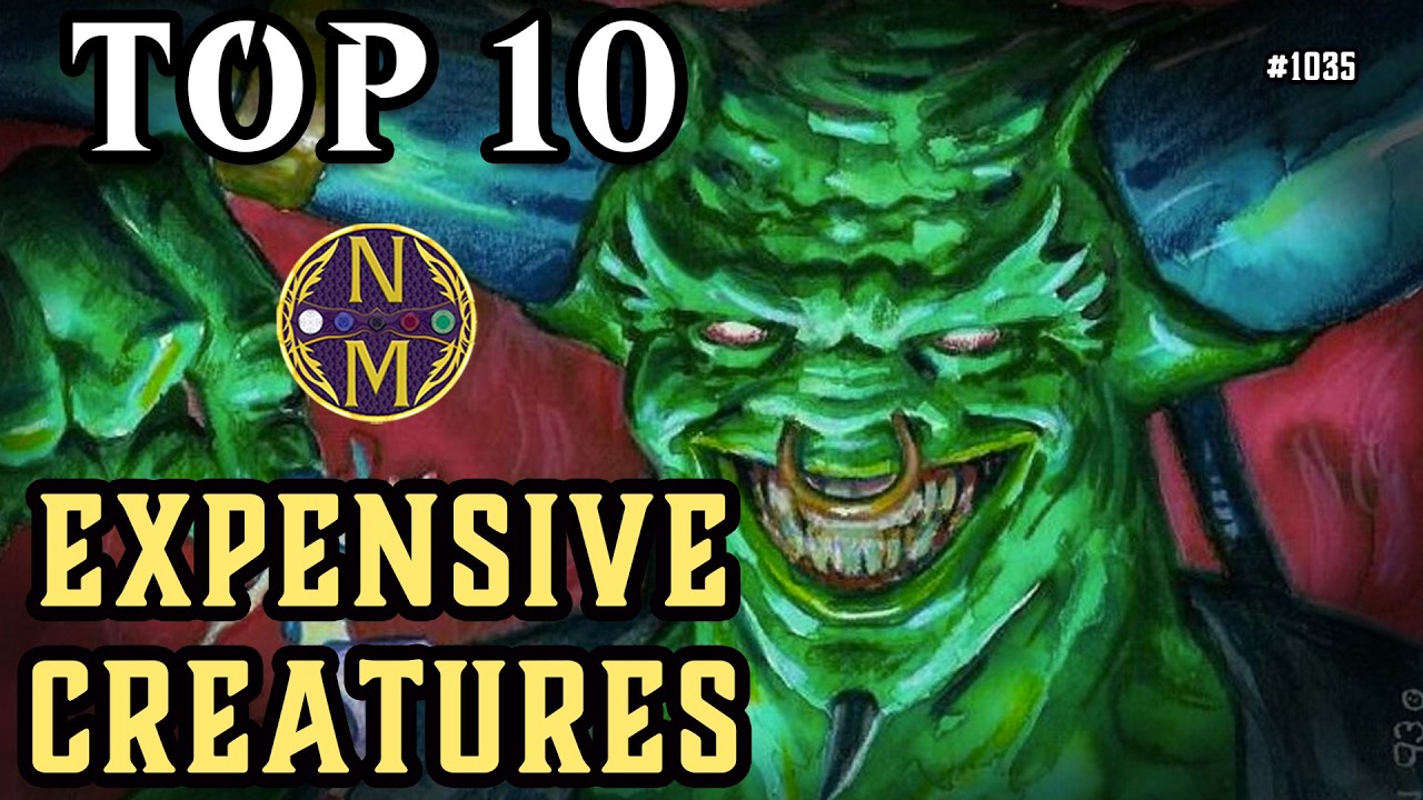 The MOST EXPENSIVE Creature At Every Mana Value in MTG (And Why They Are So Expensive)