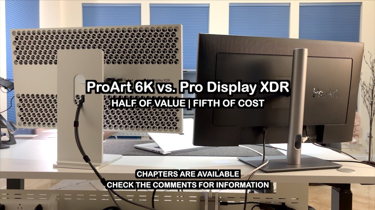 Asus ProArt 6K против Pro Display XDR | Стоит ли XDR своих денег?