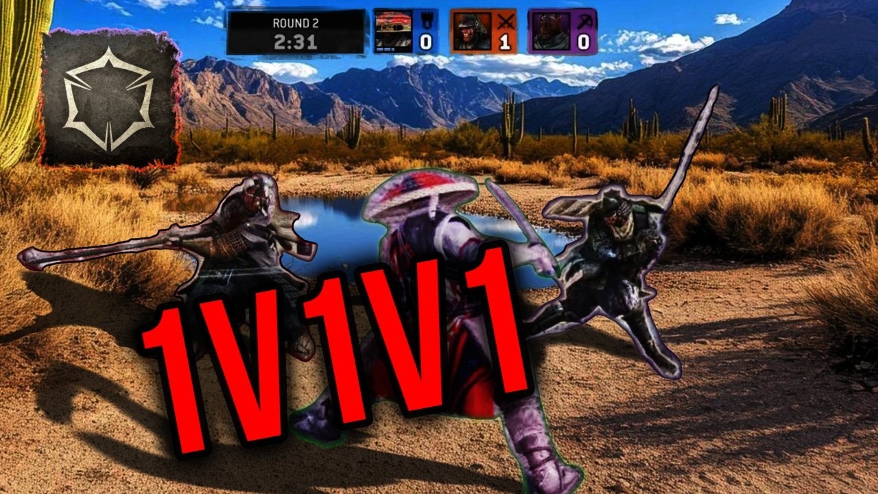 CLEANING 1v1v1 like it's a Tutorial Level and putting Juren's down [For Honor]