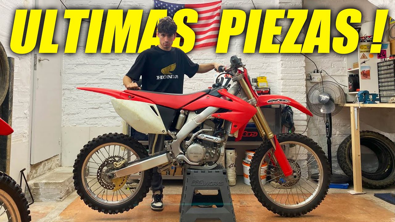 HONDA CRF 250 casi LISTA para TEST !