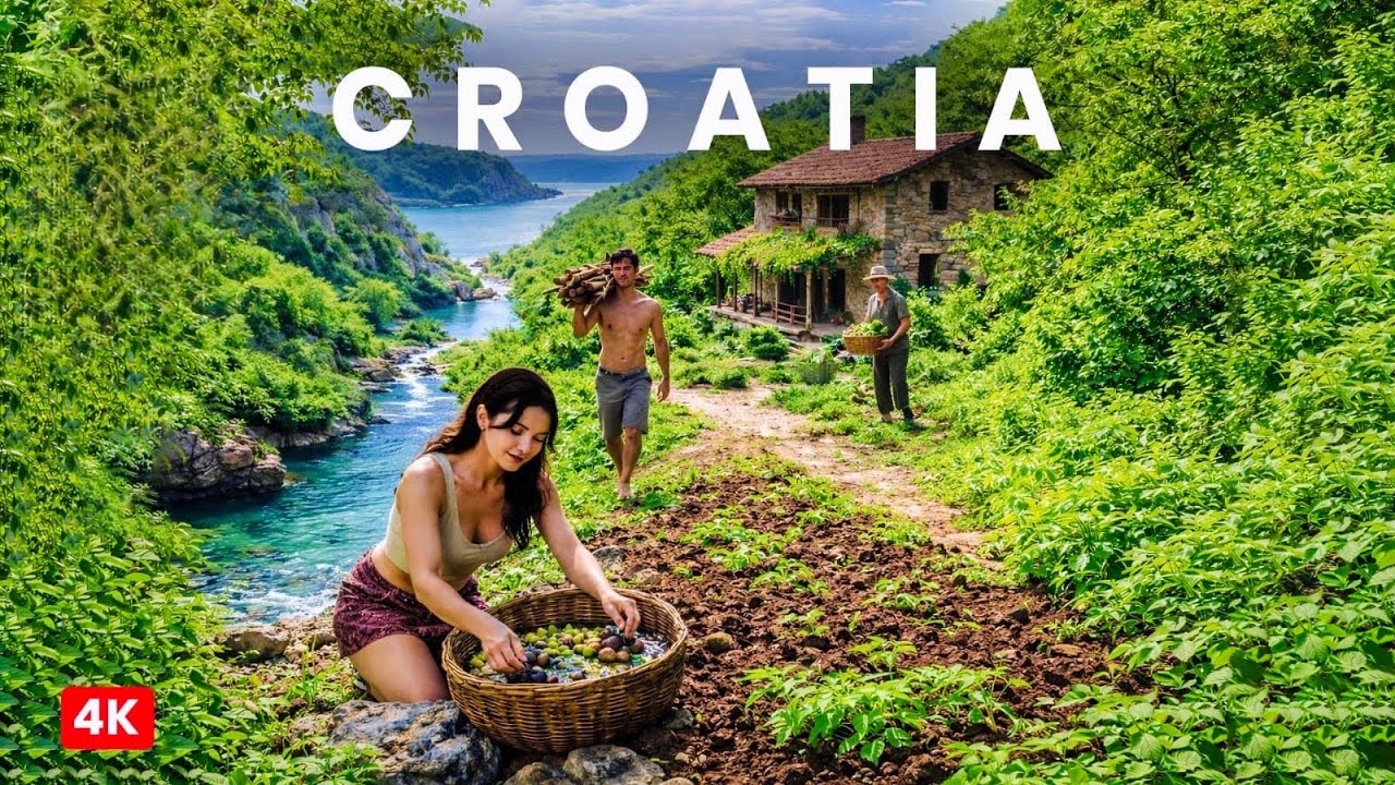 Unseen Croatia | Why Croatian People Never Leaves Jungle Villages? | 4K Travel Documentary