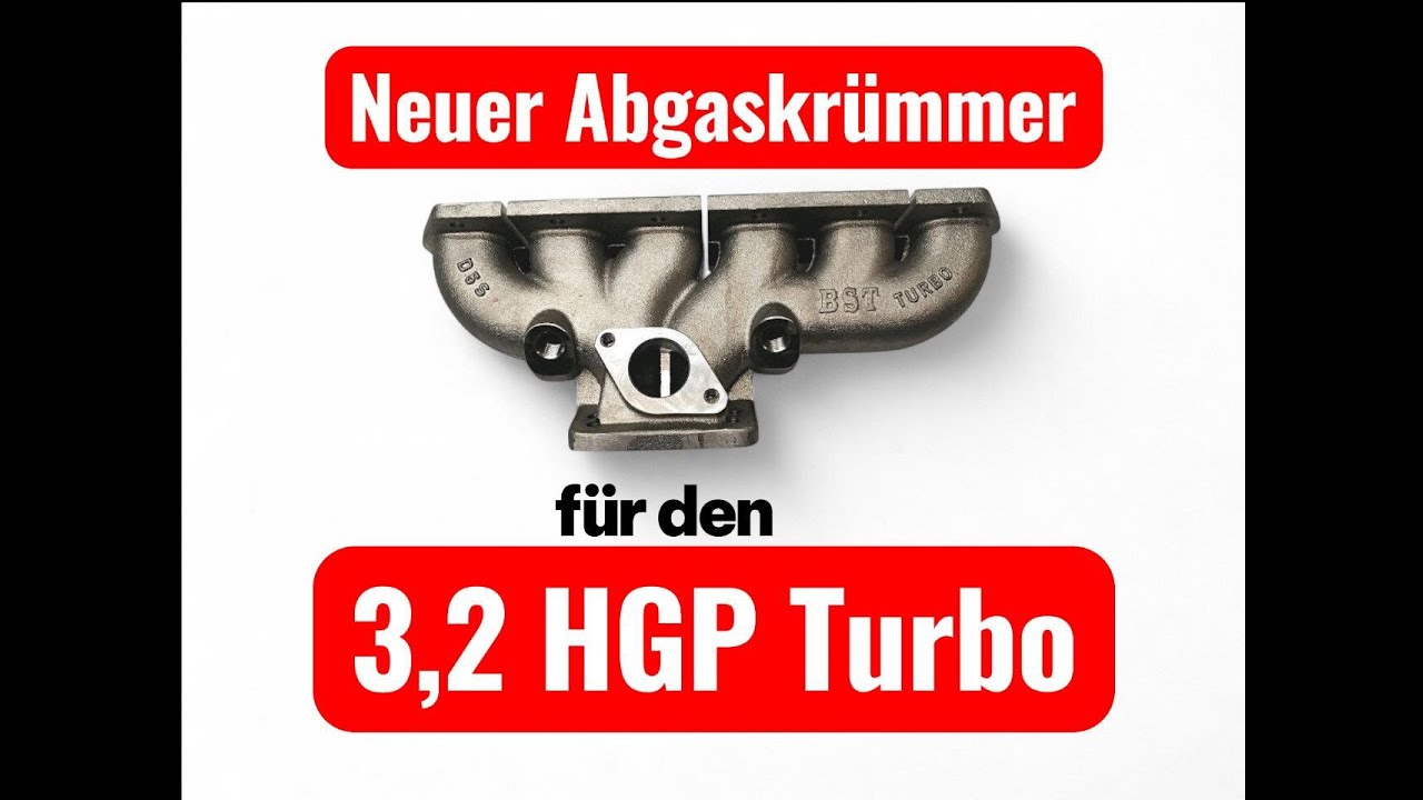 Neuer Abgaskrümmer für einen Audi A3 3,2 HGP Turbo