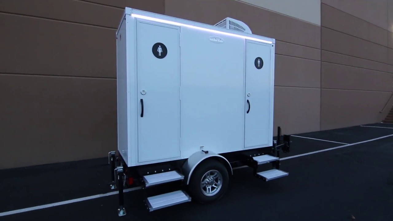 LTD 2 Stall Selfie Slim Restroom Trailer