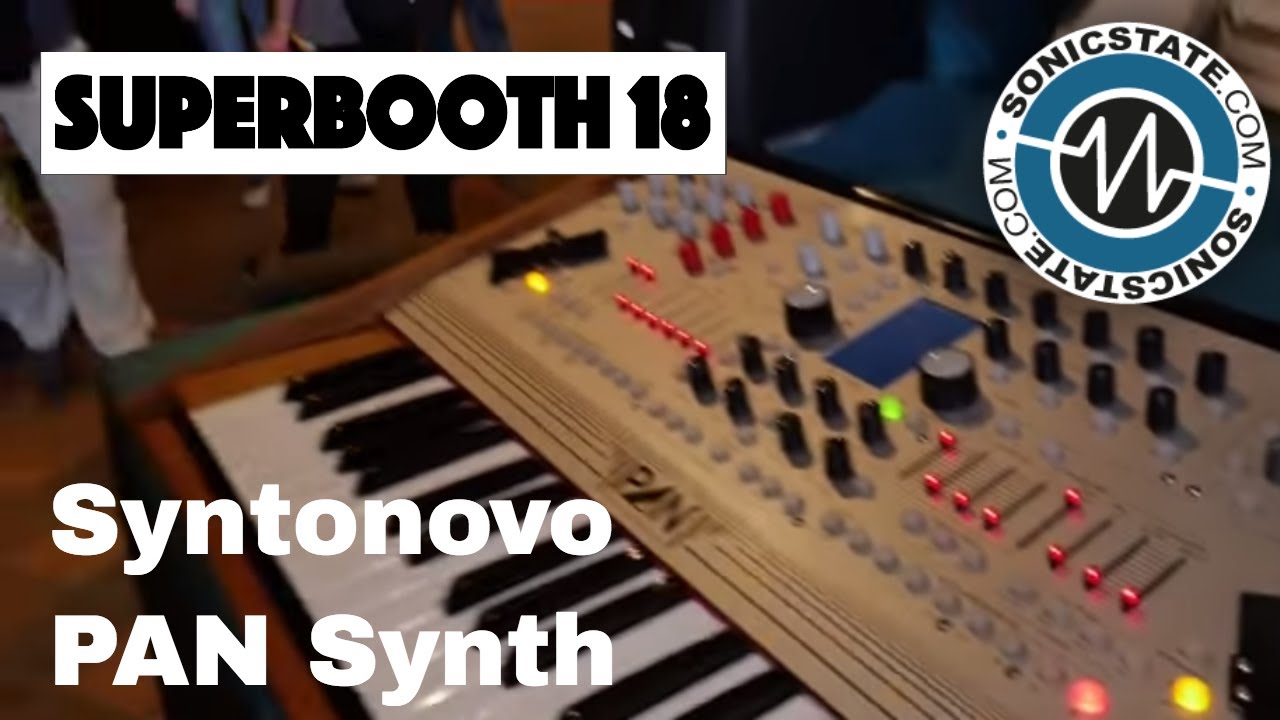Superbooth 2018 Syntonovo Pan Synth
