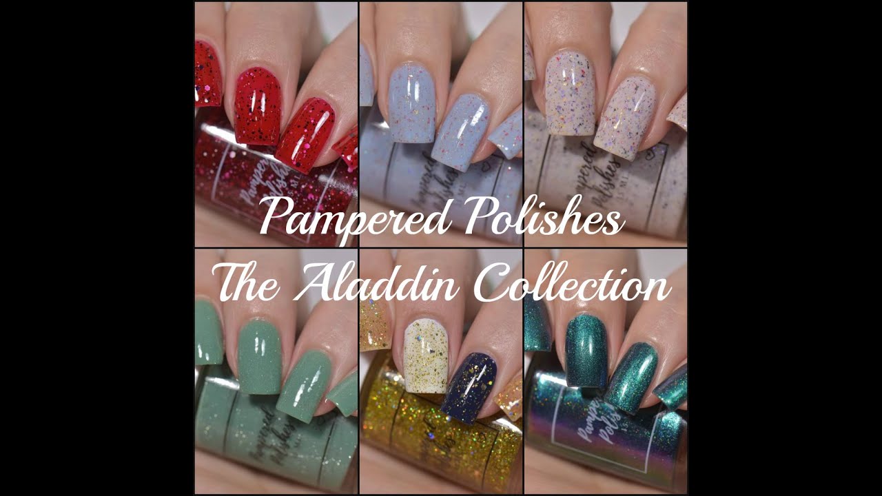 Swatch & Review | Pampered Polishes - The Aladdin Collection
