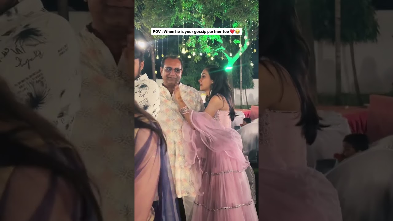 It's so fun to do Panchaat with dad&hearts;️😂#papa #daughter #fatherdaughter #tishapolara #gujjureels