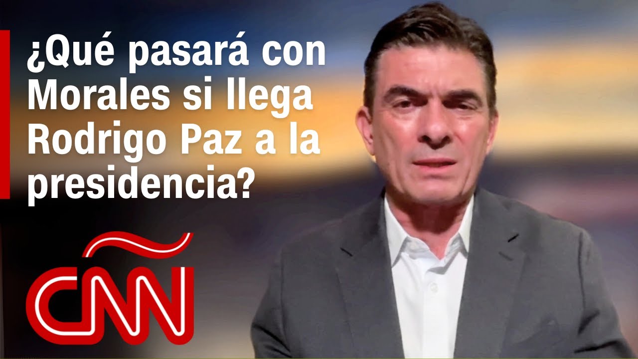 Entrevista | Esto es lo que hará Rodrigo Paz con Evo Morales de llegar a ser presidente de Bolivia