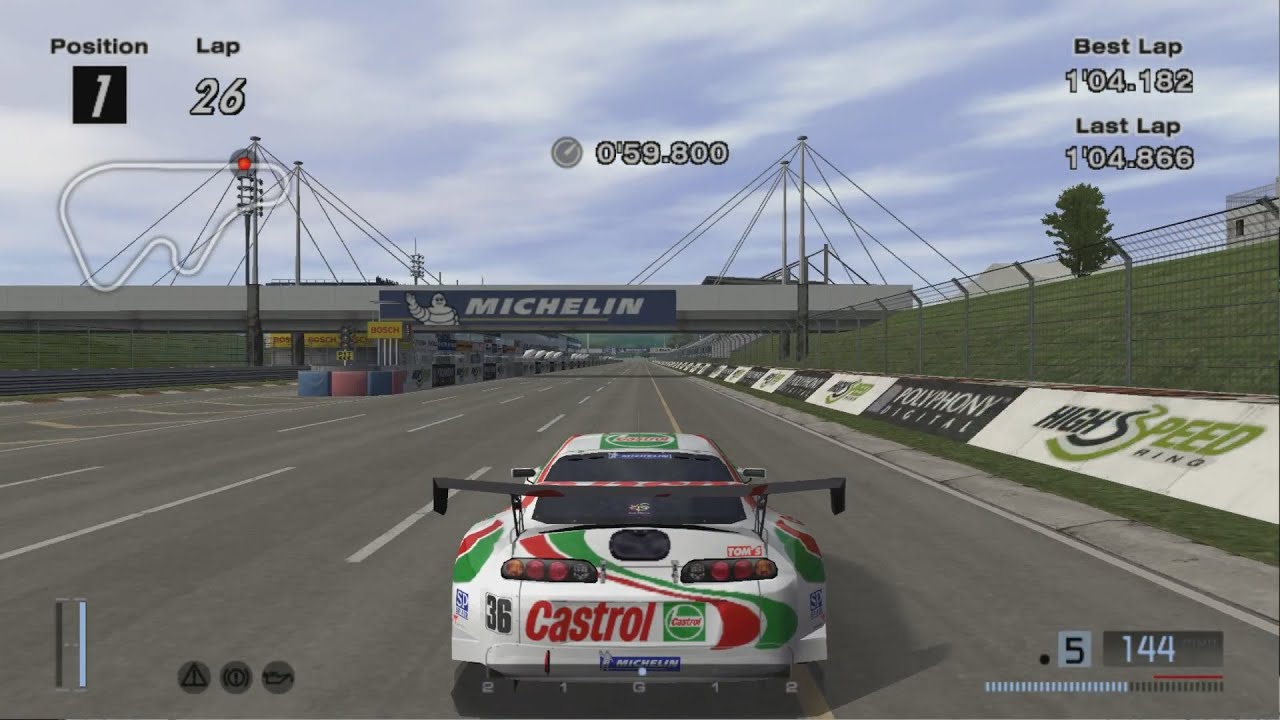 Evolution of High Speed Ring in Gran Turismo (1997 - 2022 / GT1 - GT7)