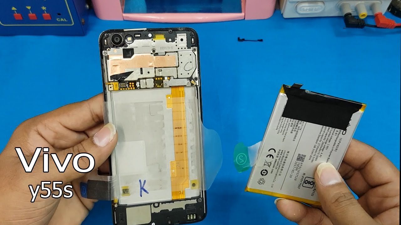 Vivo Y55s Battery Replacement || How to Open Vivo y55s Back Cover-Vivo 1610