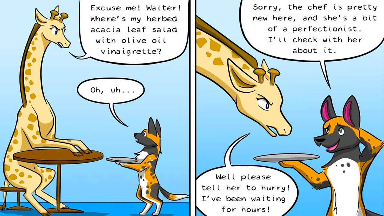 NEW Comics With CUTE Animals Twist | Funny Comics Dub #3