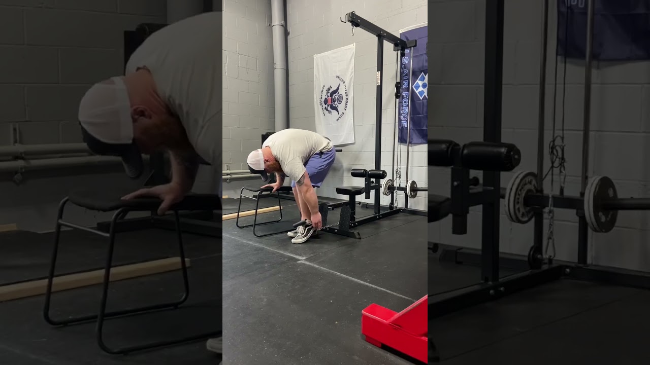 Leg Extensions (using Low Cable Row) #fitness #gym #bodybuilding