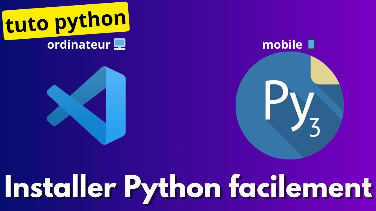 installer vs code et pydroid 3–python facile (débutant)