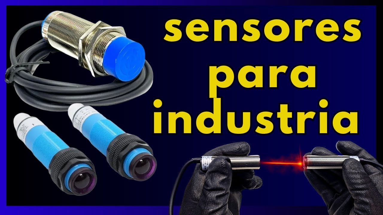 Sensores Industriais na Prática! A laser, Indutivos, Capacitivos e Ópticos