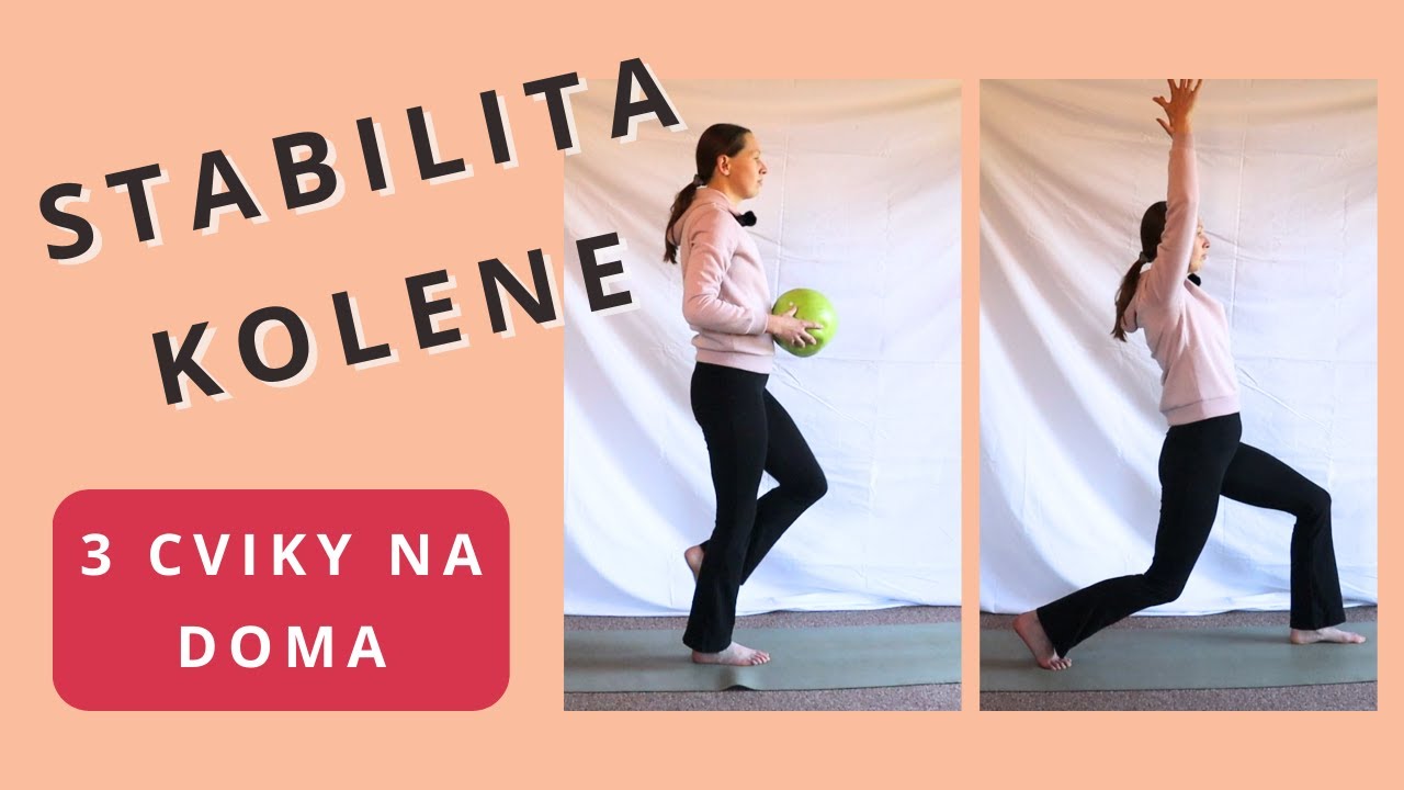 3 cviky pro lepší stabilitu po artroskopii kolene, stabilita kolene