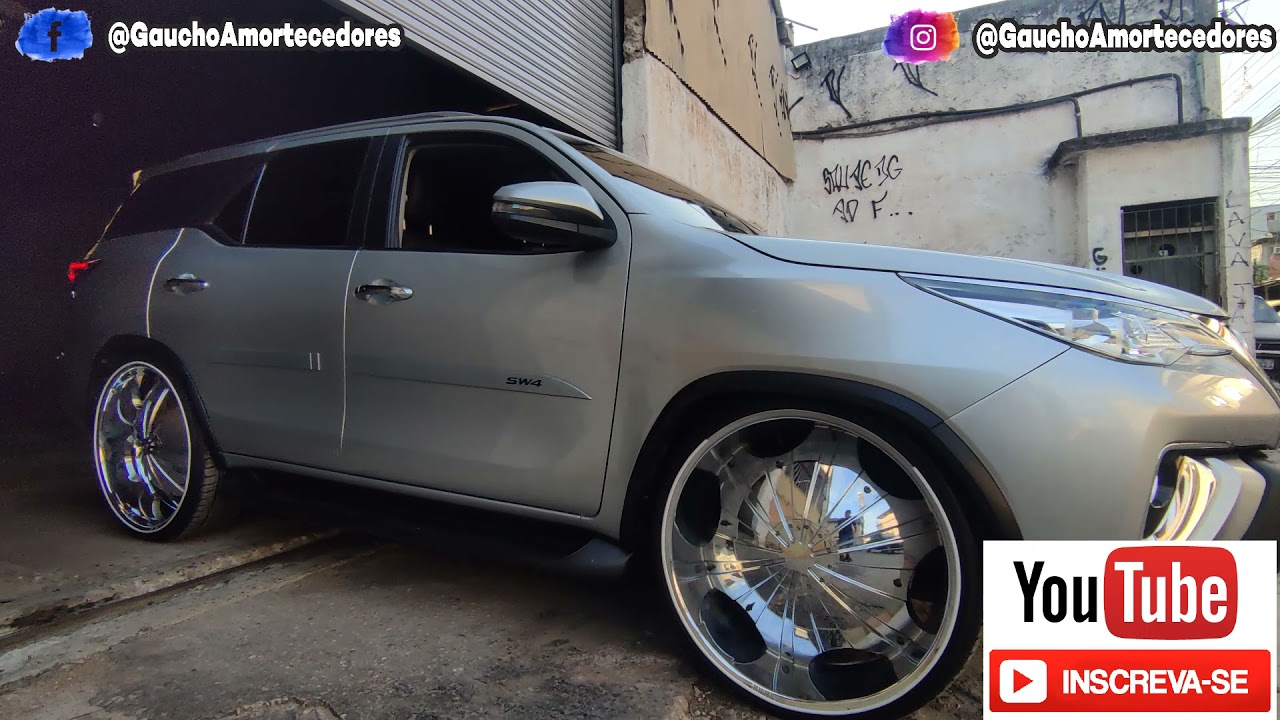 Mais um SUPER projeto Ga&uacute;cho Amortecedores - Hilux SW4 suspens&atilde;o AR