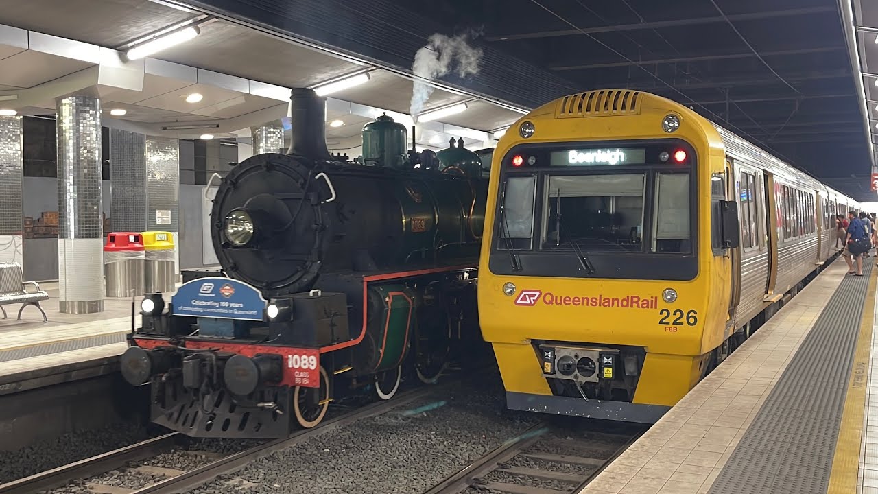 Brisbane Steam train, Santa Express Part 1